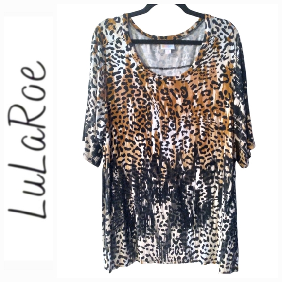 LuLaRoe Perfect T Leopard Print - Picture 1 of 7